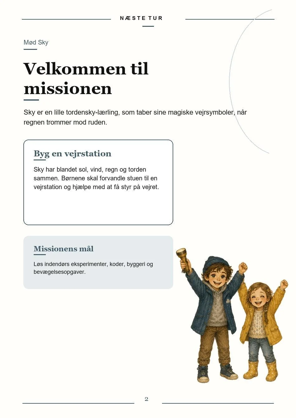 Introduktion til Regnvejrsmissionen