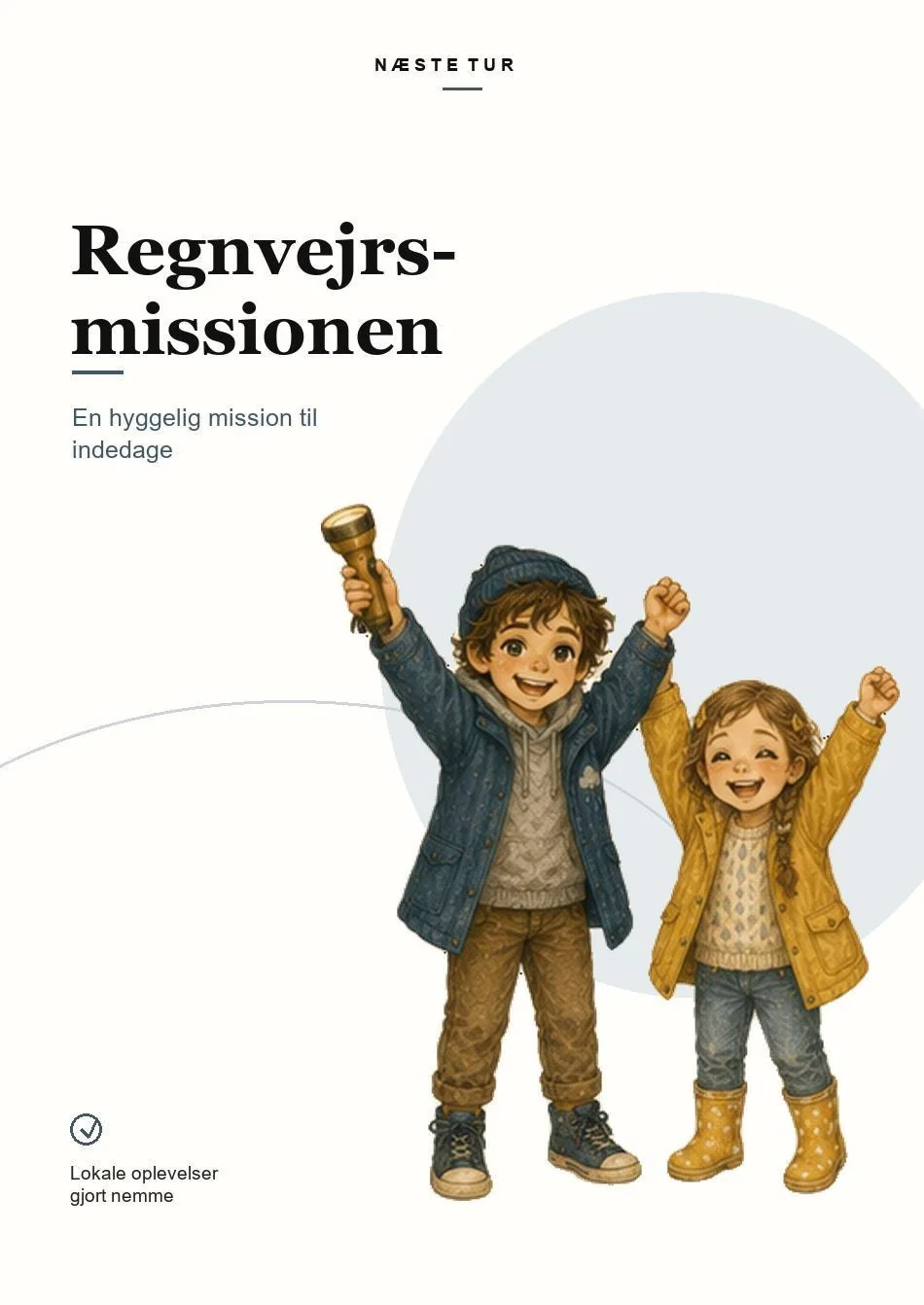 Forside til Regnvejrsmissionen