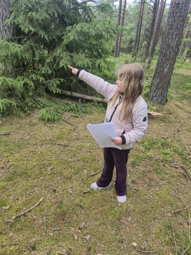 Barn løser Skovens hemmelige mission i skoven