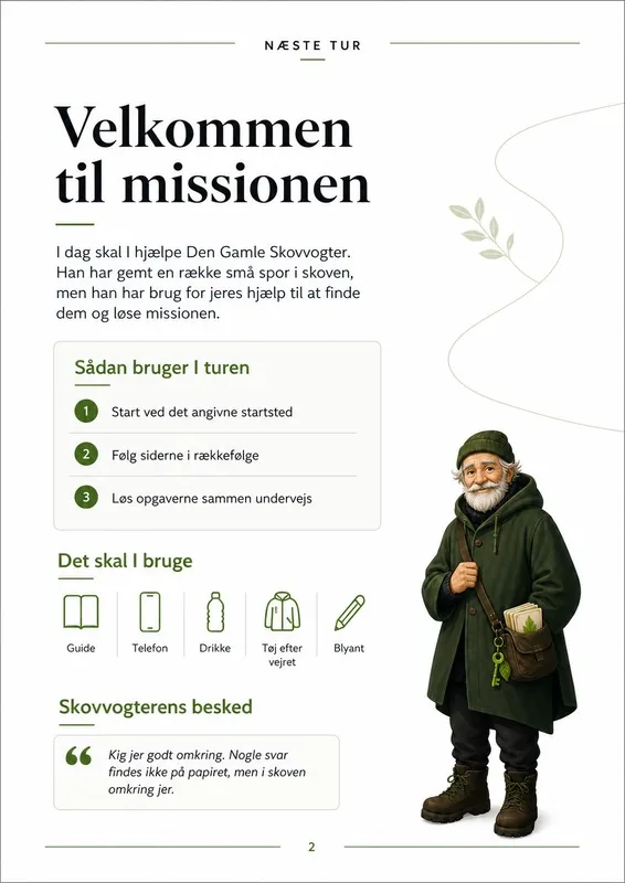 Smugkig på introduktionen til Skovens hemmelige mission