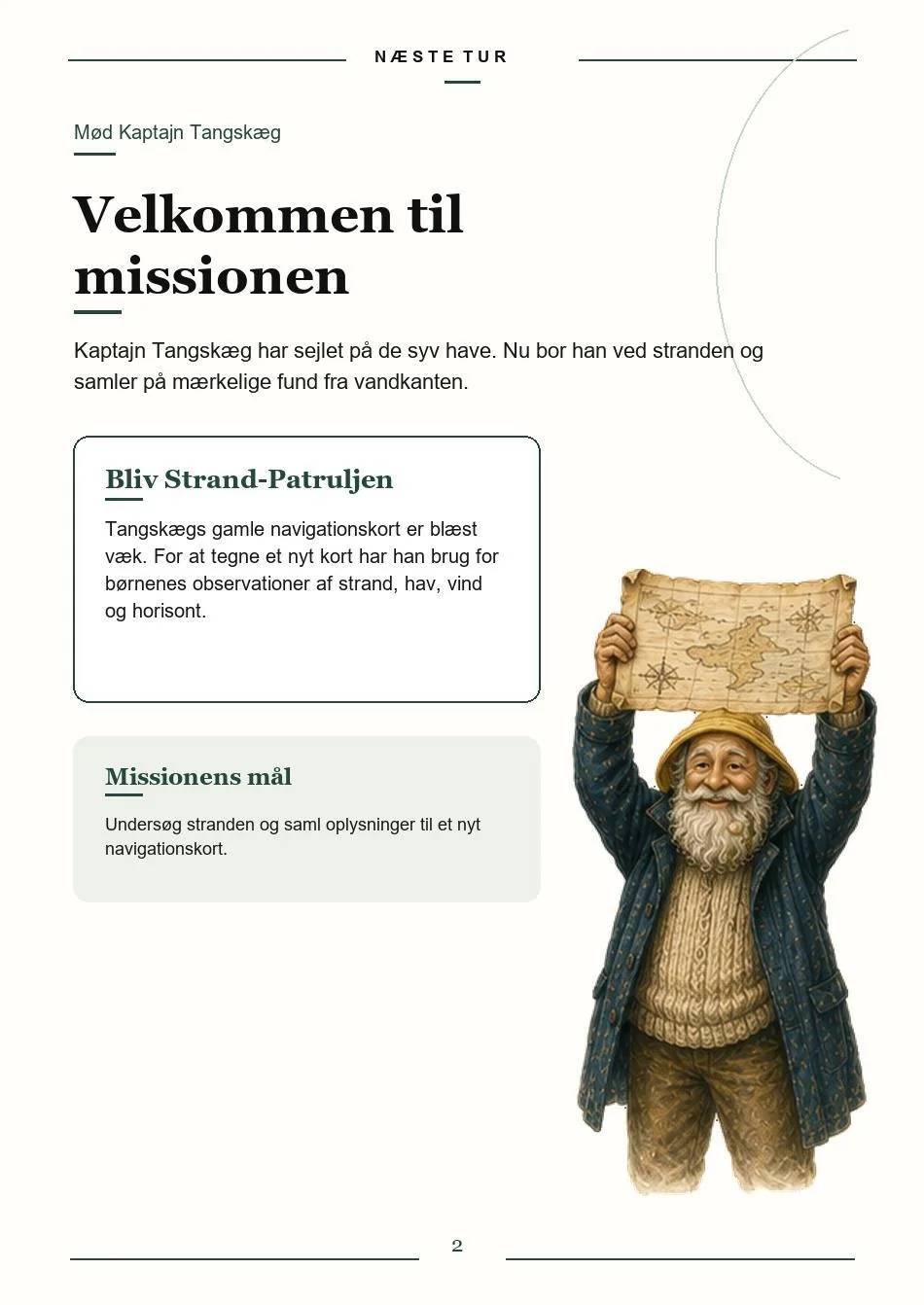 Introduktion til Strandens Skattejagt
