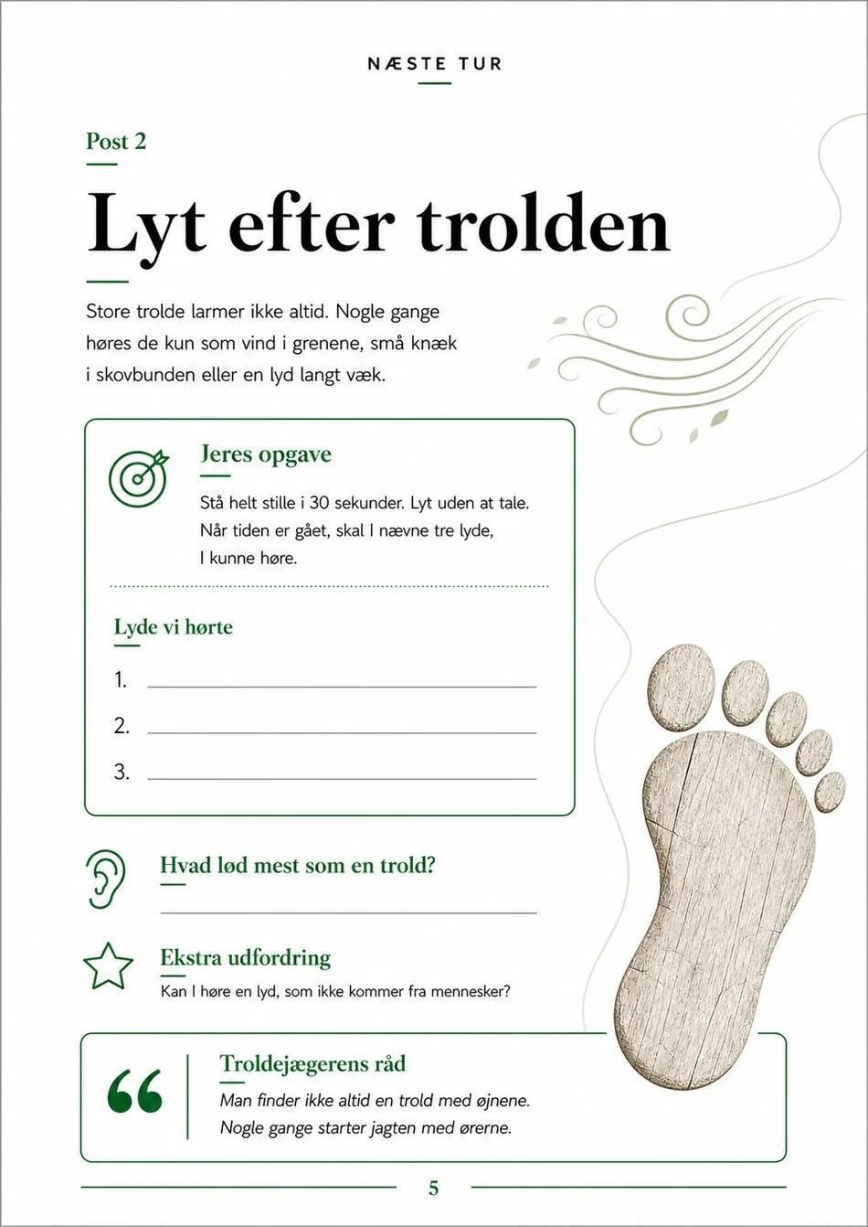 Smugkig på opgaven Lyt efter trolden